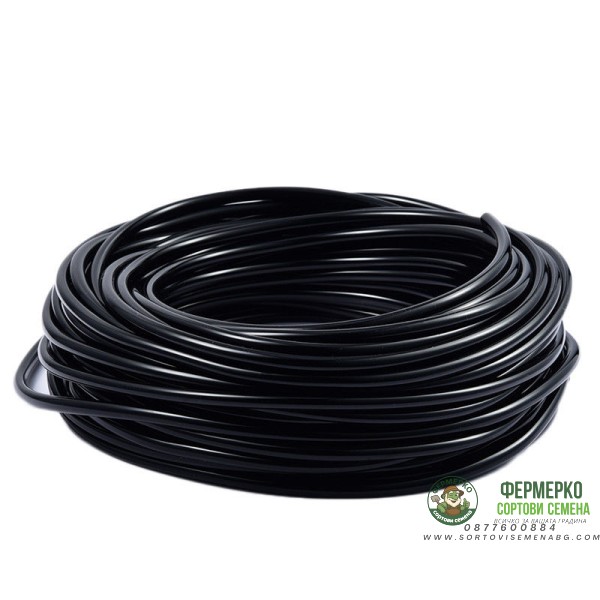 Гумен маркуч ф6 подходяща за система за мъглуване (охлаждане с водна мъгла) - 10м