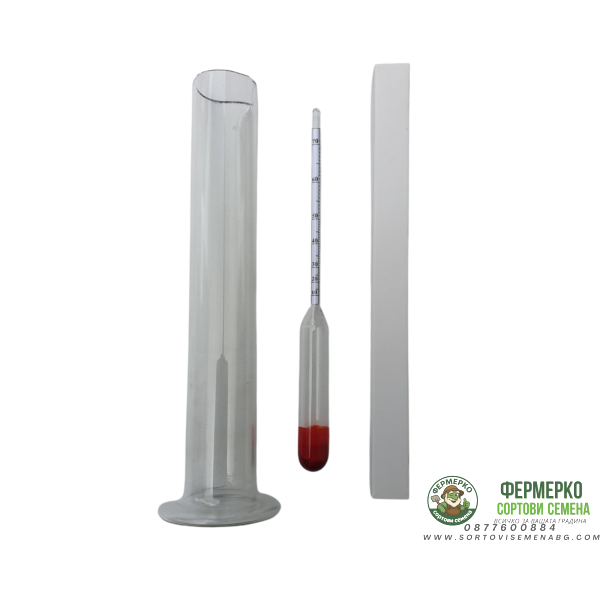 Спиртомер битов + цилиндър