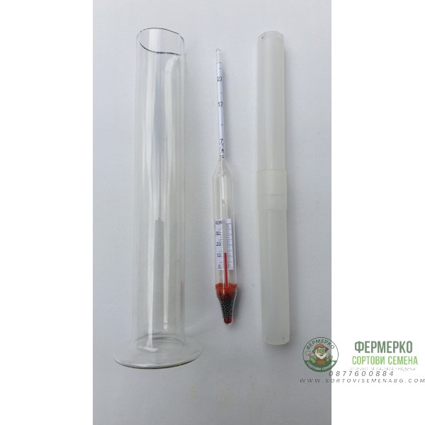 Виномер с температура + цилиндър