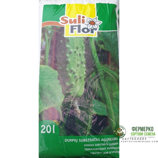 Торфен субстрат за разсад краставици