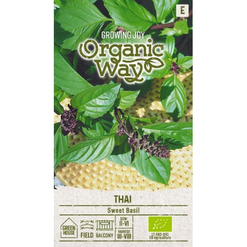 Органик семена Босилек сладък Тай / Thai