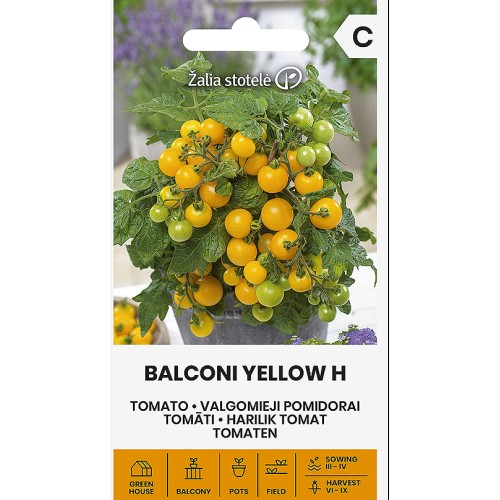 Домат Балконски жълт (джудже) F1 / Balconi Yellow