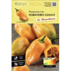 Люти чушки Хабанеро жълти / Peperoncino Habanero giallo