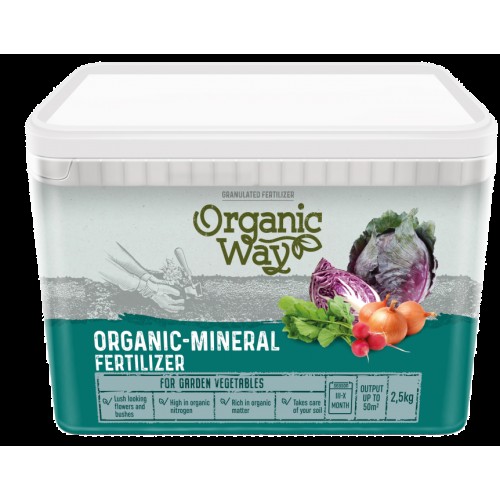 Органичен Минерален тор за оранжерии и градини / Organic-mineral fertilaizer 2,500 кг