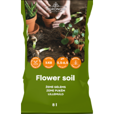 Почва за цветя / Flower soil 8 л 