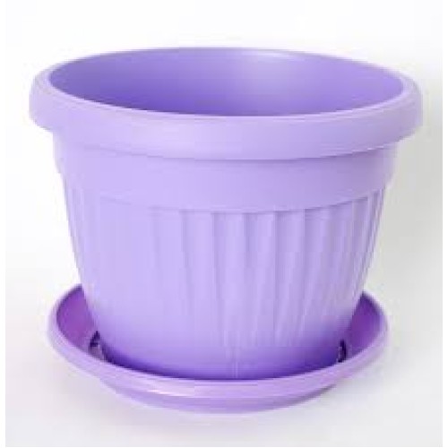 Саксии цветни оребрени ∅ 14 cm