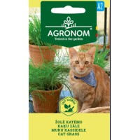 Трева за котки и други домашни животни