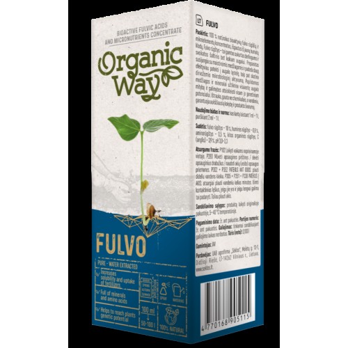 Биоактивен концентрат на фулви киселина и микроелементи FULVO / Bioactive Fulvic Acids With Microelements 100 мл