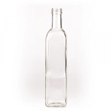Стъклена бутилка за ракия + винтова капачка 500мл