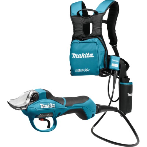 Makita Акумулаторна лозарска ножица - само машина DUP361Z +Подарък: РЪКАВИЦИ MAKITA XL