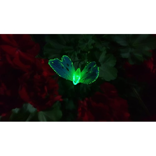 LED соларна лампа пеперуда FLY 
