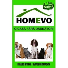 100% Натурален препарат срещу вътрешни паразити Homevo paraziti interni
