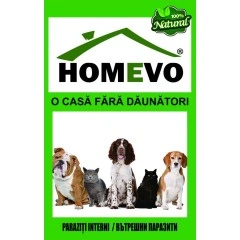 100% Натурален препарат срещу вътрешни паразити Homevo paraziti interni