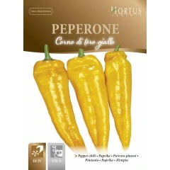 Пипер Жълт Биволски рог Corno Di Toro