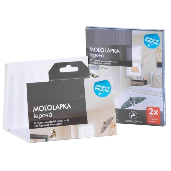 Капан лепило за молци и други насекоми - 2 броя