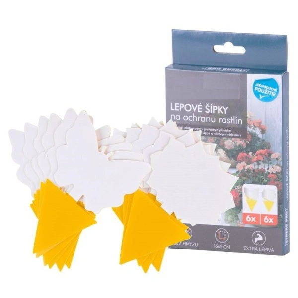 Капан с лепило - защита на саксийни растения от вредители