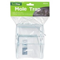 Метален поцинкован капан за къртици - 14х6 см