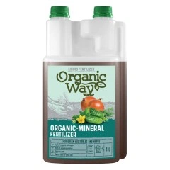 Органично-минерален тор за зелени зеленчуци и подправки Organic-mineral fertilizer for green vegetables and herbs - 1 л