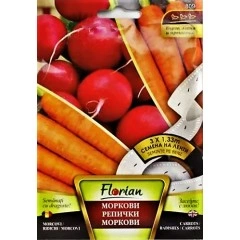 Семена на ленти от Моркови, Репички, Моркови