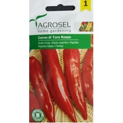 Пипер Червен Биволски рог - Corno di Toro Rosso