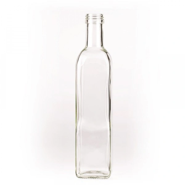 Стъклена бутилка за ракия + винтова капачка 500мл